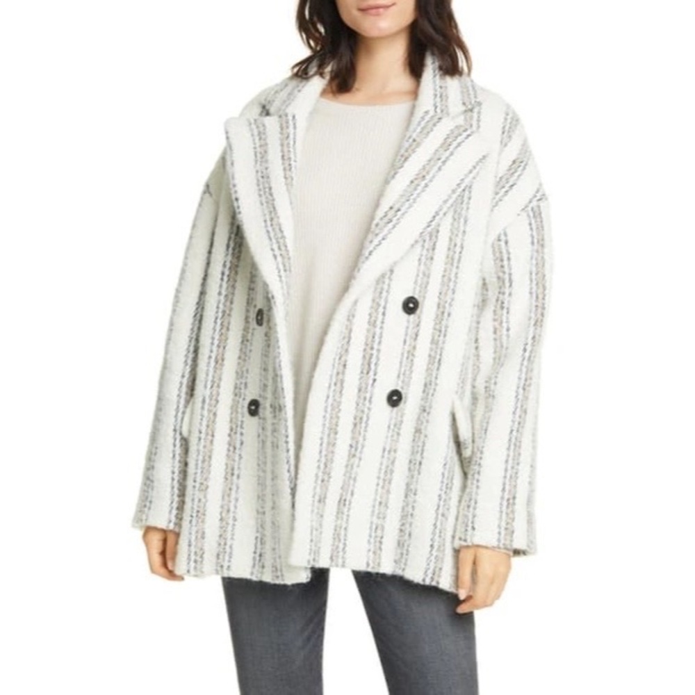 ba&sh Fillie Double Breasted Coat Size XS